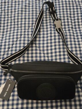 Michael Kors Black Men's Crossbody Belt Bag
